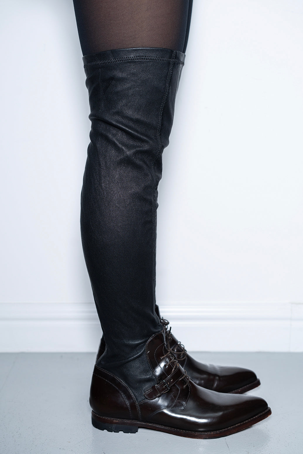 DIRK BIKKEMBERGS 90s KNEE HIGH BOOTS (EU 41)