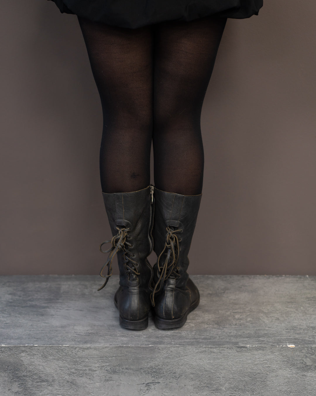 RICK OWENS F/W 2003 LACE UP BOOTS (EU 39)