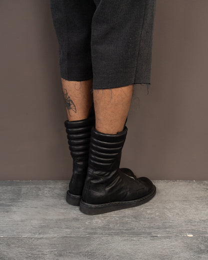 RICK OWENS MOHAWK BASKET CREEPER BOOTS (EU 42)