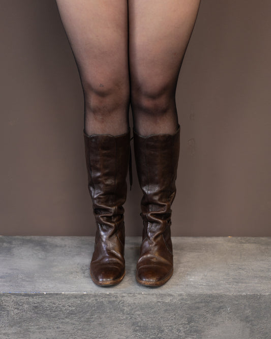 DRIES VAN NOTEN LACE UP BOOTS (EU 41)