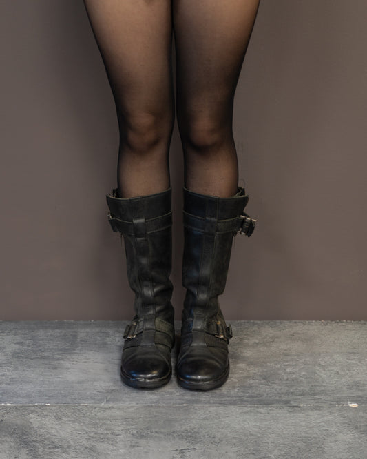 DIOR MOTO BOOTS (EU 38)