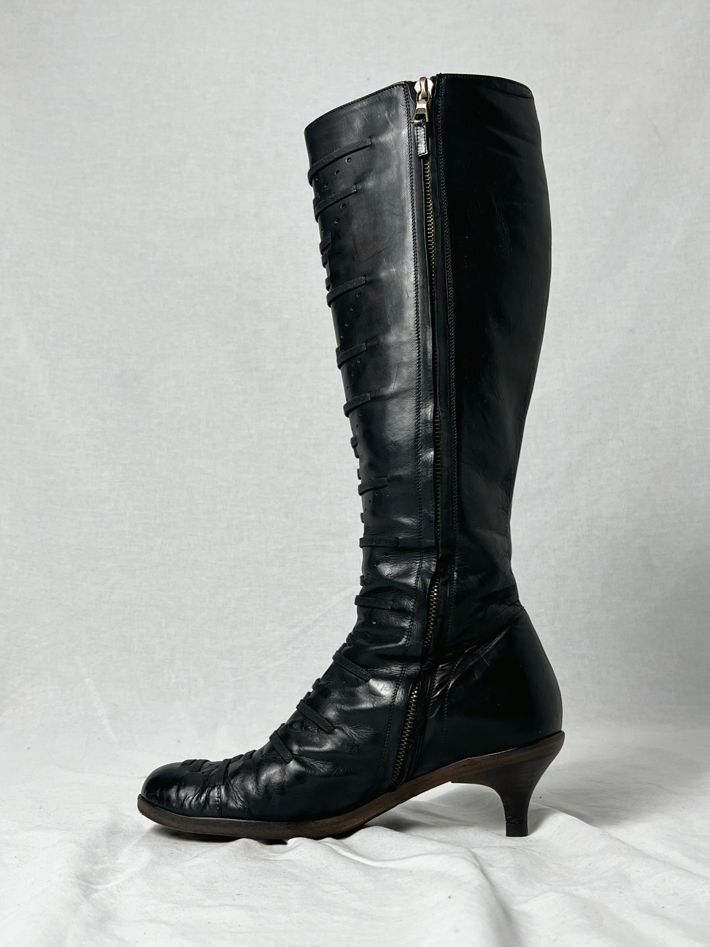 DRIES VAN NOTEN LACE STYLE BOOT