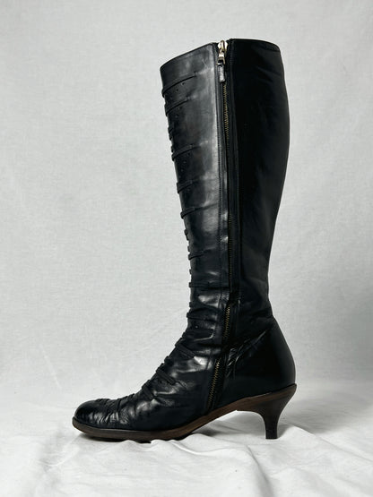 DRIES VAN NOTEN LACE STYLE BOOT