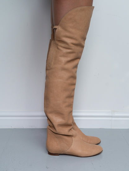 CHLOÉ KNEE HIGH BOOTS (EU 39)