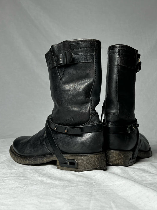 DIRK BIKKEMBERGS ANKLE BUCKLE BOOT