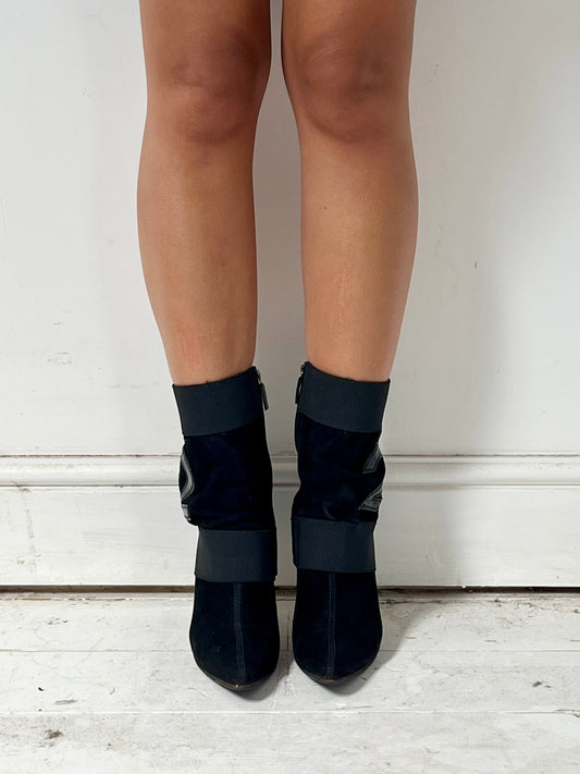 GALLIANO FOR DIOR F/W 2003 TROTTER BOOTS (EU 37.5)