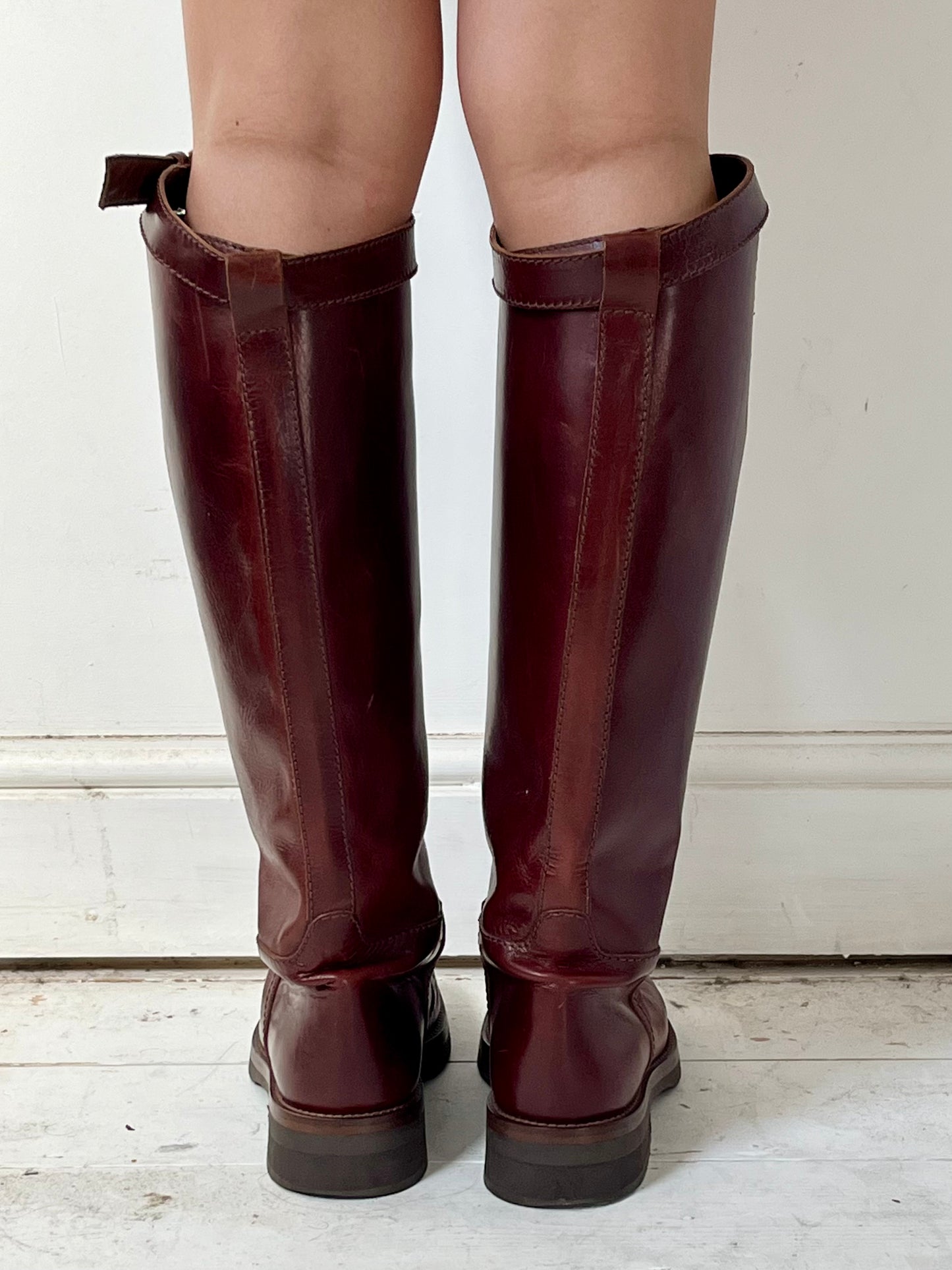 ANN DEMEULEMEESTER RIDING BOOTS (EU 42)