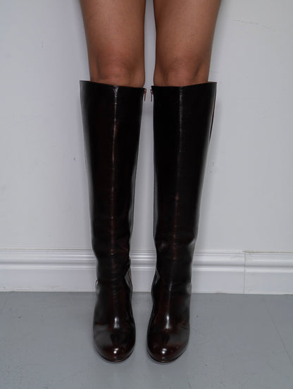 MARGIELA BROWN BOOTS (EU 40)