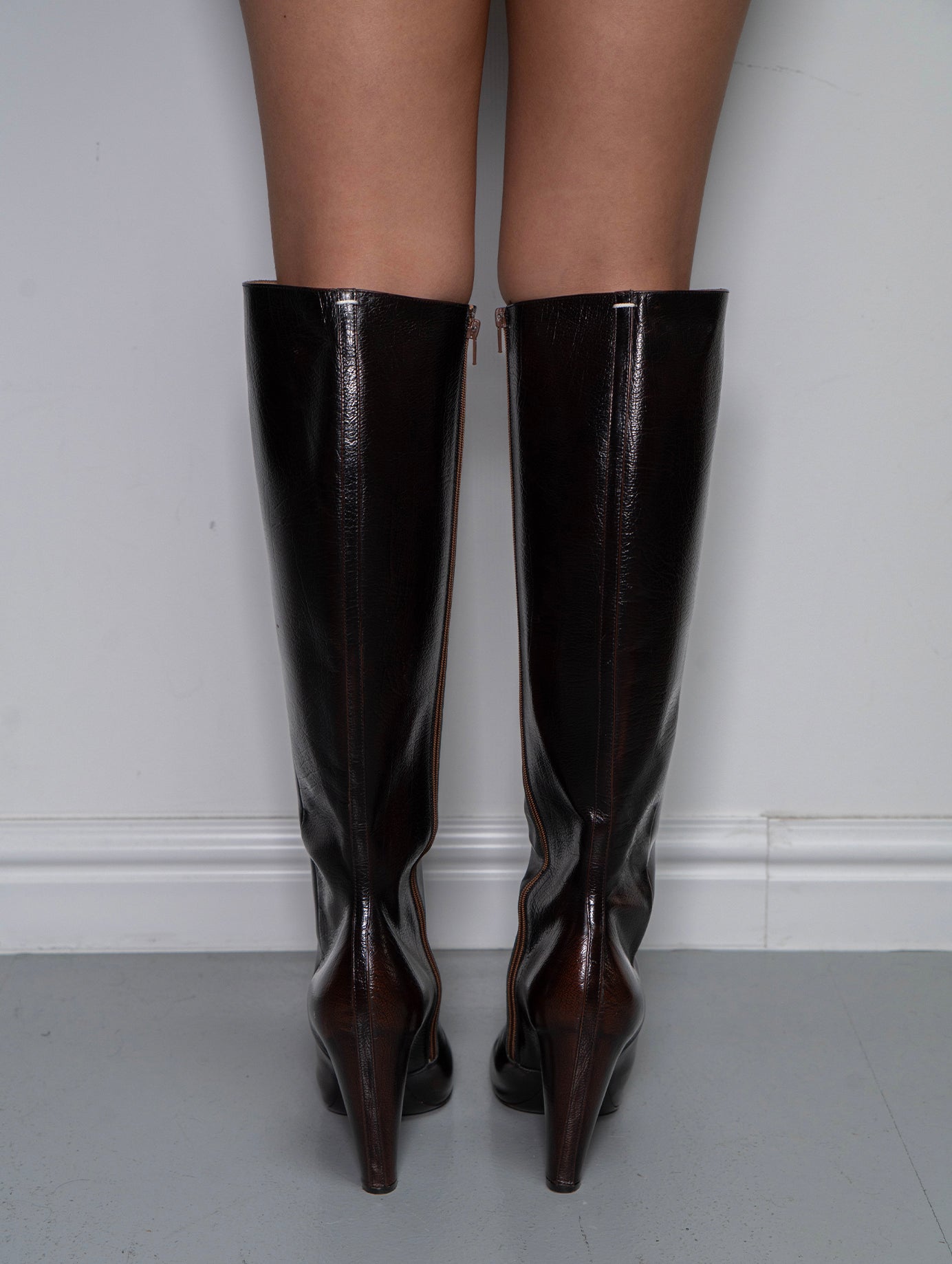 MARGIELA BROWN BOOTS (EU 40)