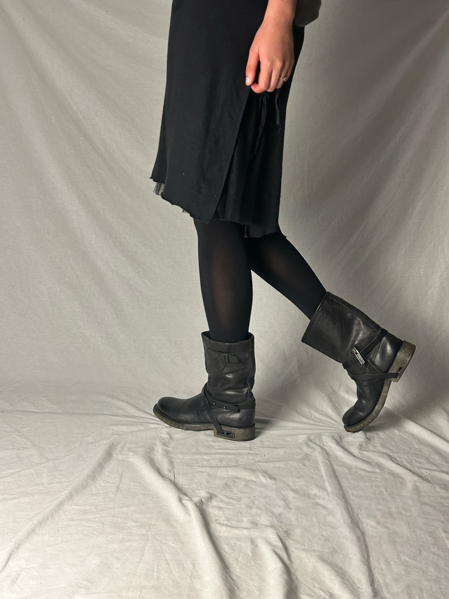 DIRK BIKKEMBERGS ANKLE BUCKLE BOOT