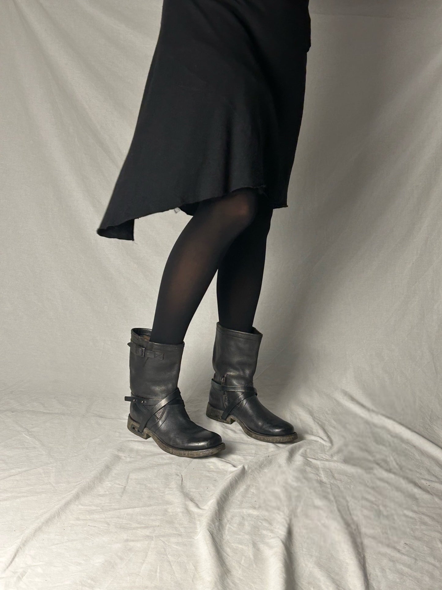 DIRK BIKKEMBERGS ANKLE BUCKLE BOOT
